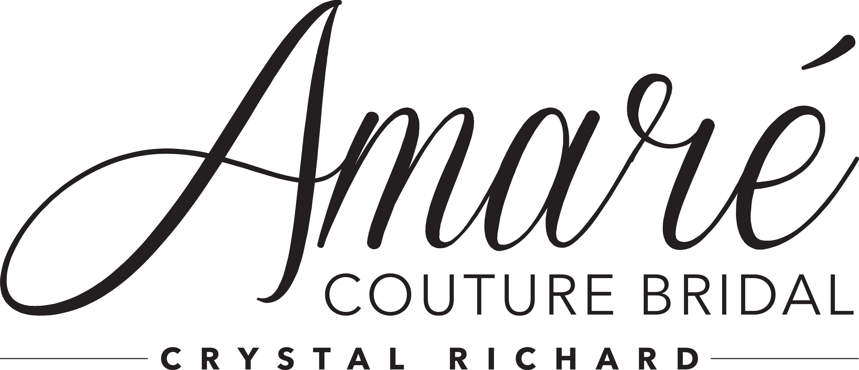 Amaré Couture Bridal - The Crystal Bride